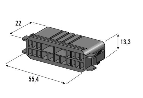 MTA - JOINT CONNETTORE FH 18 VIE ( Conf. da 1500 pz )