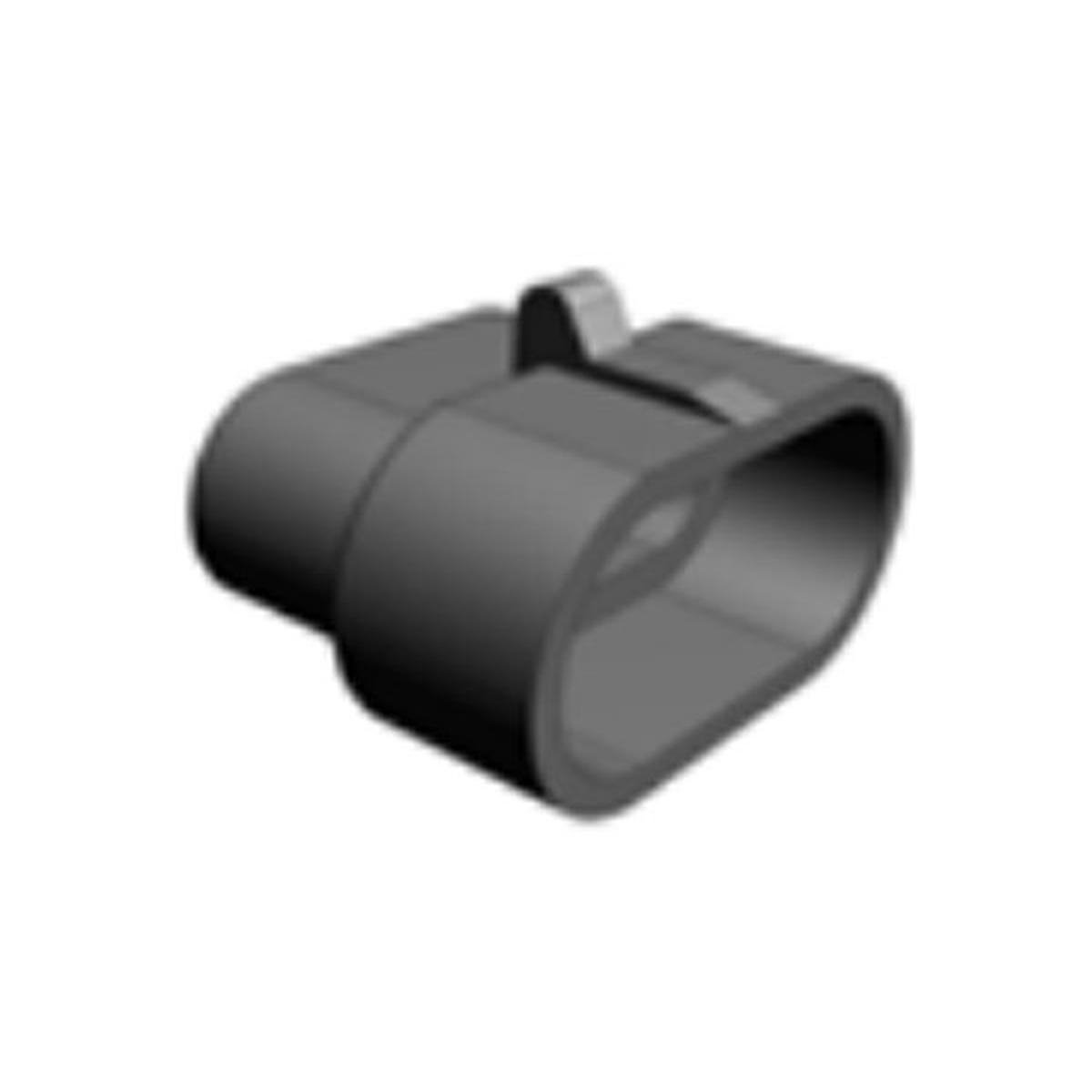 MTA - CAVITY PLUG BLACK ( Conf. da 2000 pz )