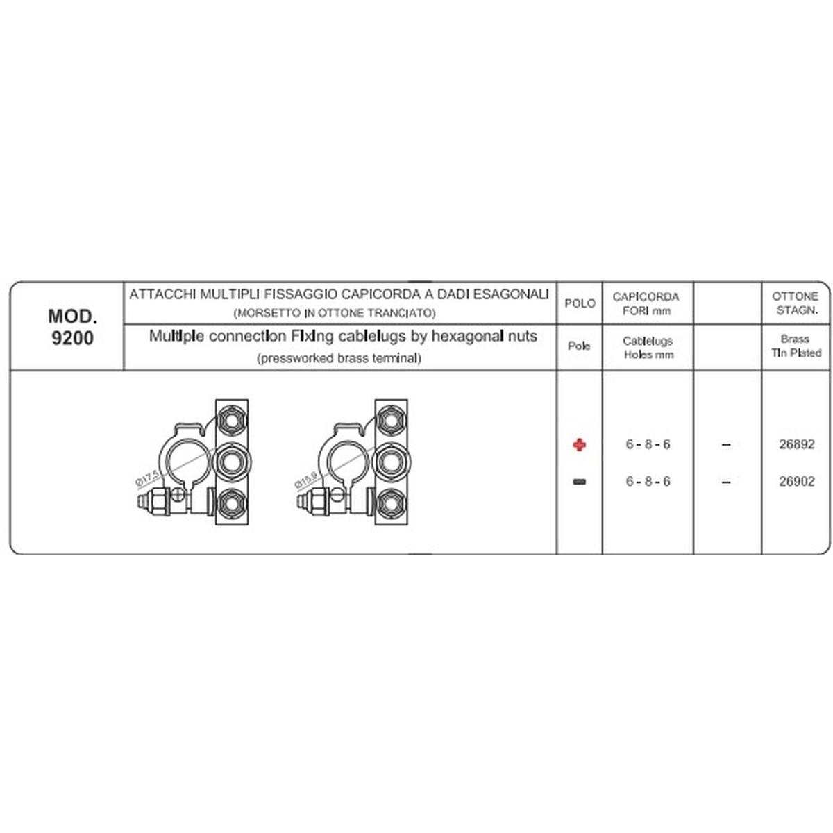 VEDI 1507704 MTA ( Conf. da 10 pz )