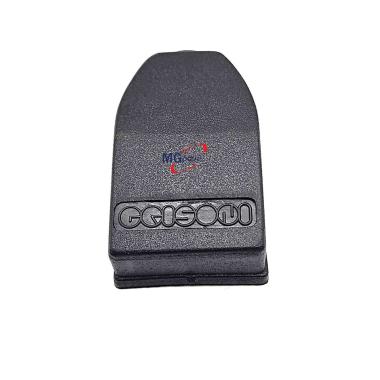 COPRIMORSETTO DIRITTO BASSO PVC NERO FORO DA 9 MM ( Conf. da 200 pz )
