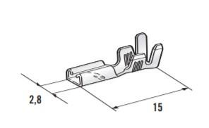 MTA - CAPICORDA F280 CON DENTINO IN BOBINA( Conf. da 15000 pz )