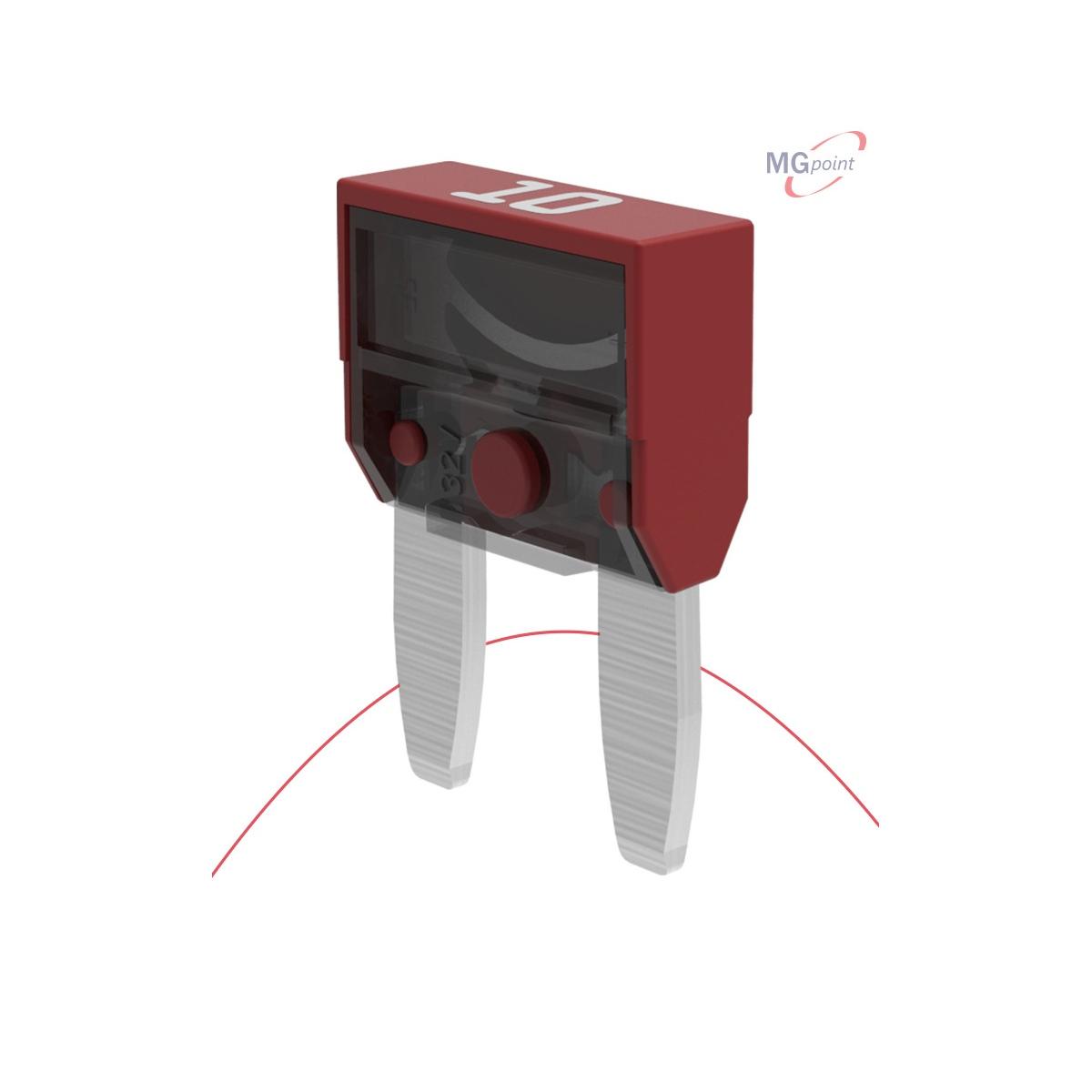 MTA - MINIFUSIBILE DA 10 AMP (Conf. da 10 pz)