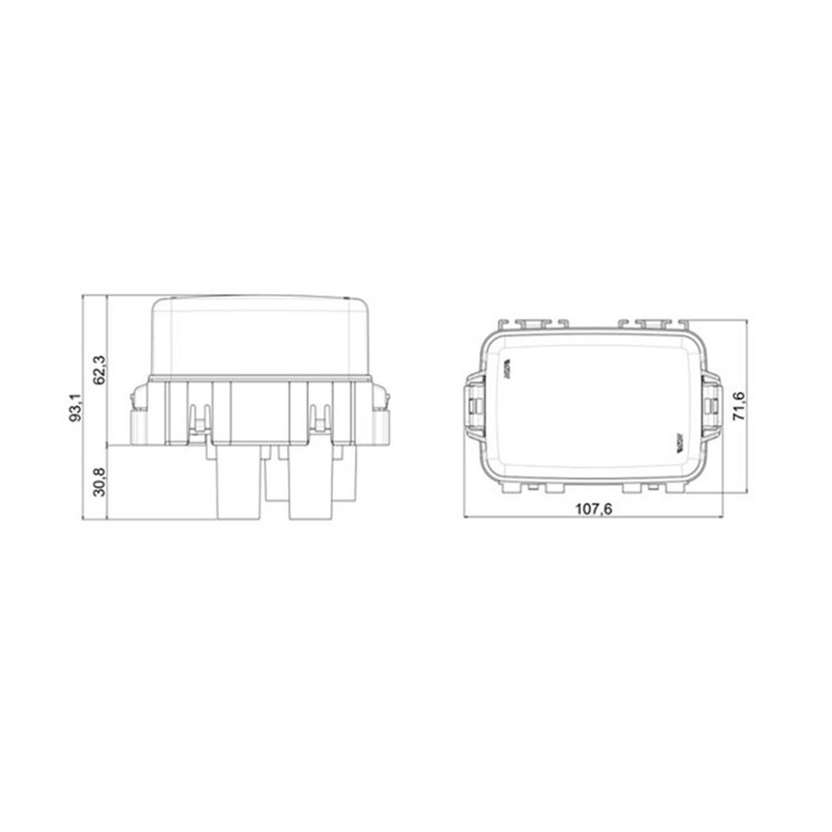 MTA - MODULO MAXIRELAY-MICRORELAY WP ( Conf. da 1 pz )