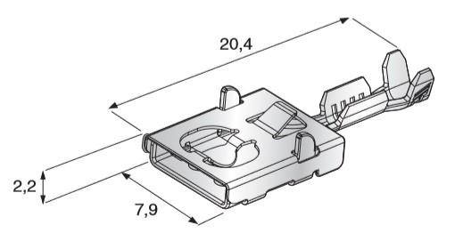TERMINAL F630E ( Conf. 100 Pz )